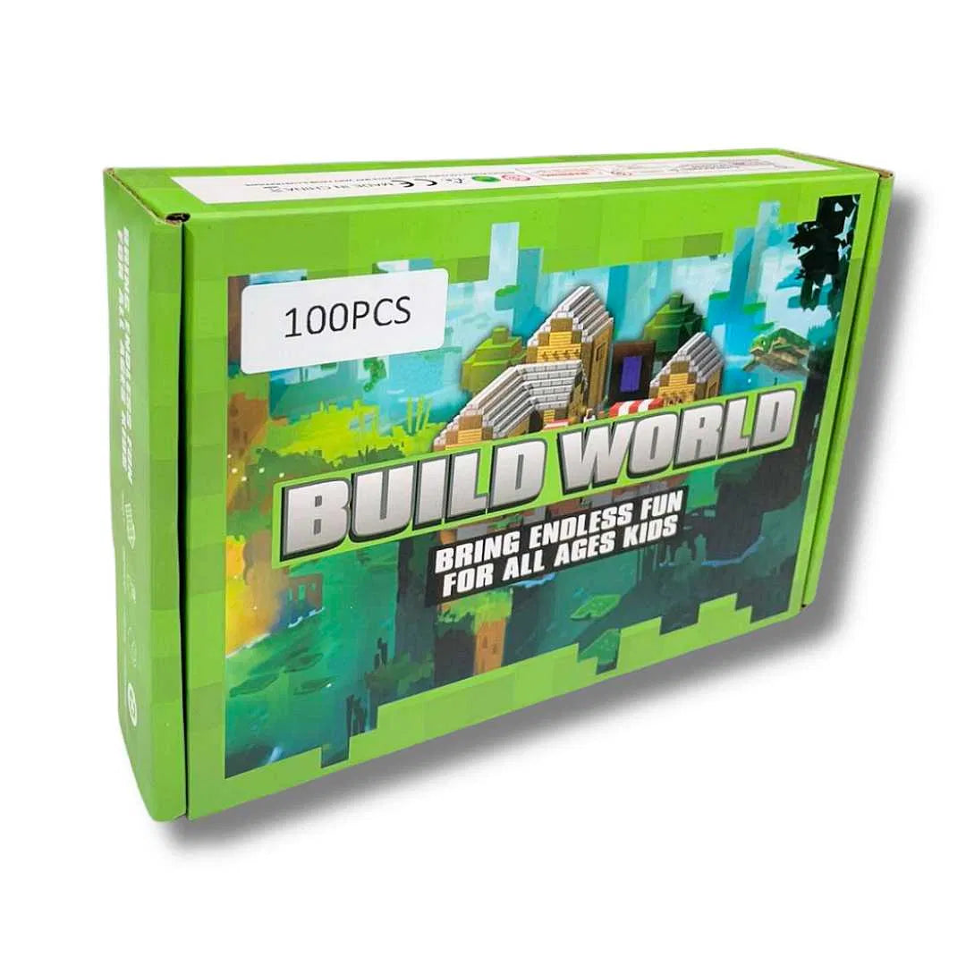 Magnetne 3D kockice "Minecraft"