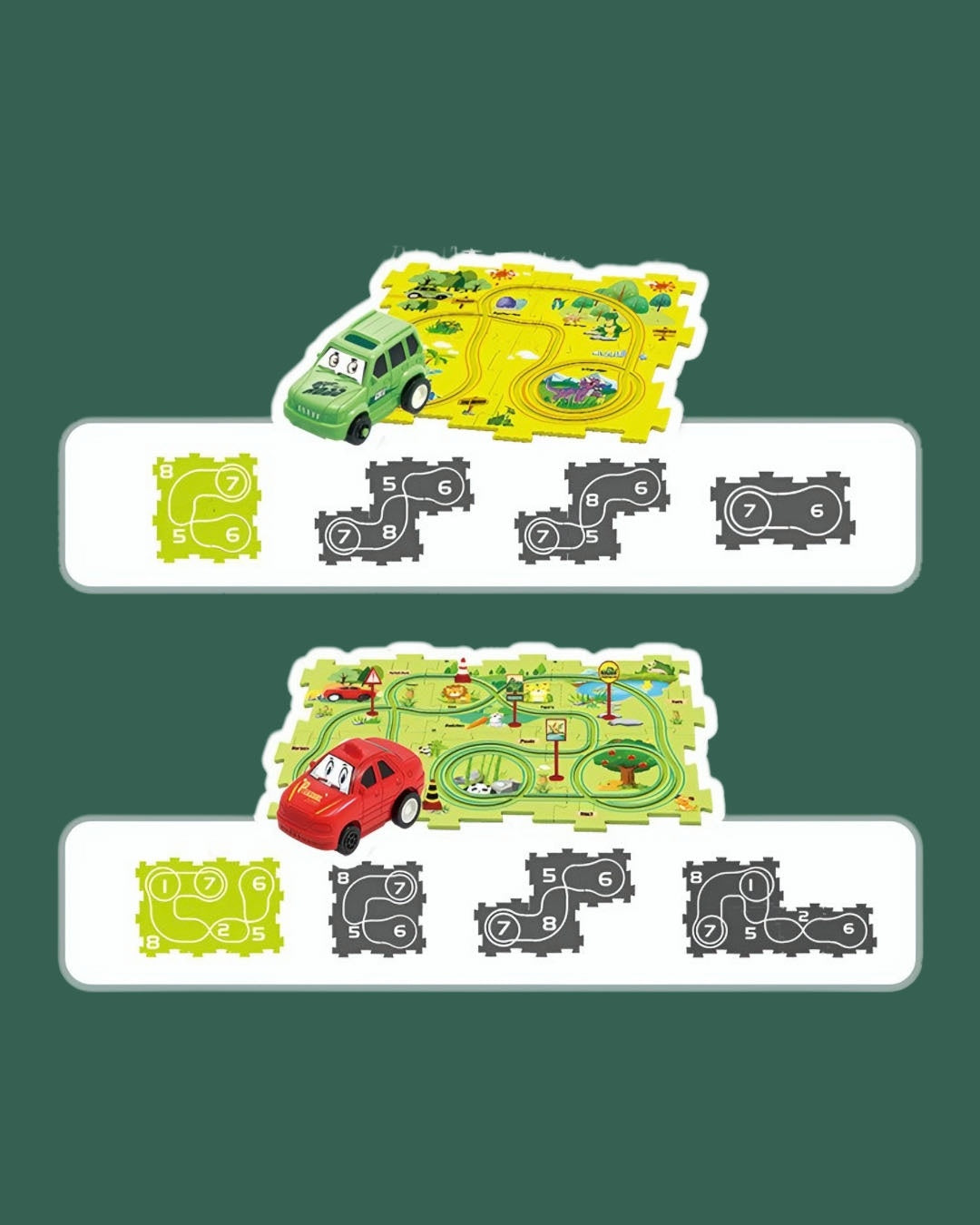 🚗 Auto Staza Puzzle – 25 delova