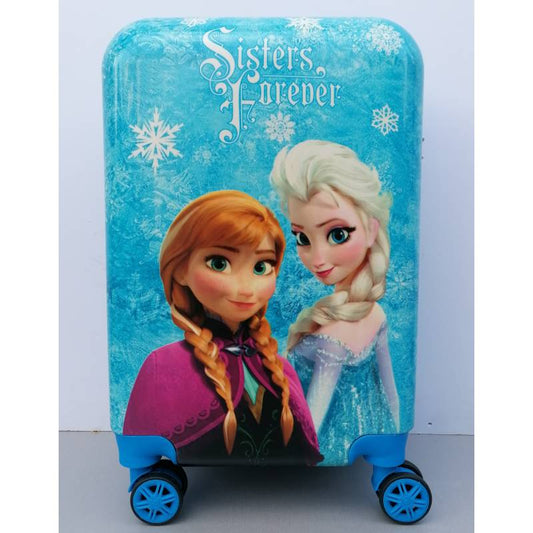 Veliki dečiji kofer Frozen Plavi - model 11