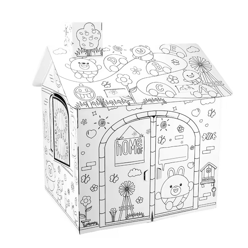 Kreativna Dečija Kućica za Bojenje