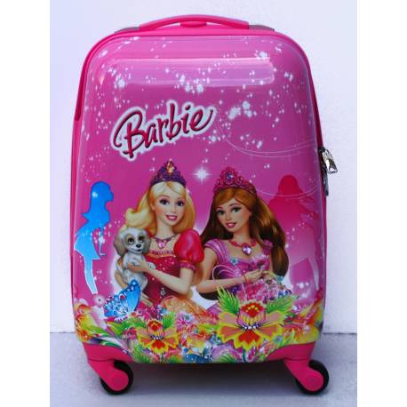 Srednji dečiji kofer Barbi Roze - model 12