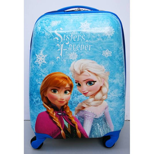 Srednji dečiji kofer Frozen Plavi - model 11