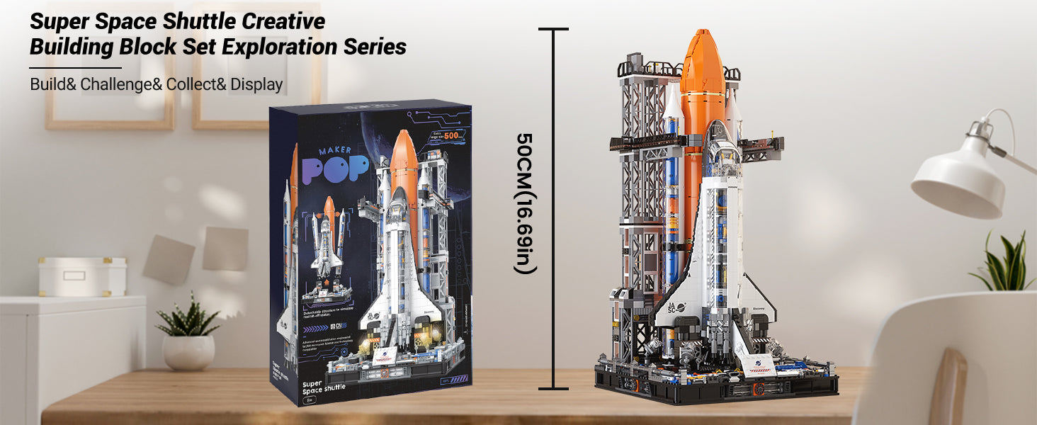 Kolekcija Istraživanje Svemira - Raketa 50 cm