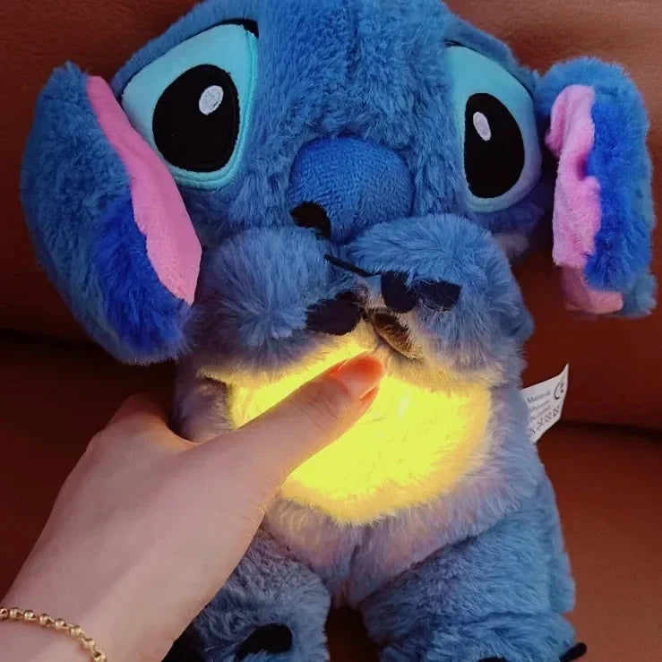 STITCH igračka koja diše i svira + 3 Baterije