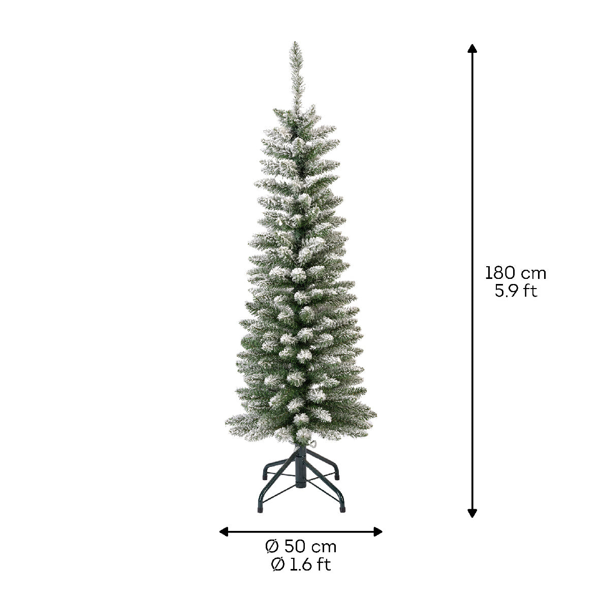 Novogodišnja jelka PENCIL PINE SNOWY
