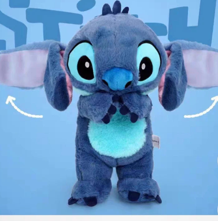 STITCH igračka koja diše i svira + 3 Baterije