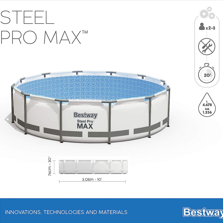 Bestway Steel Pro Max 305 Cm X 76 Cm Sa Filter Pumpom