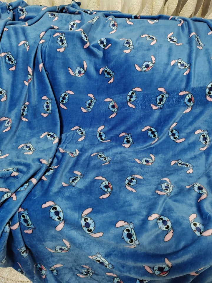 Dečije Ćebe Plavo - STITCH