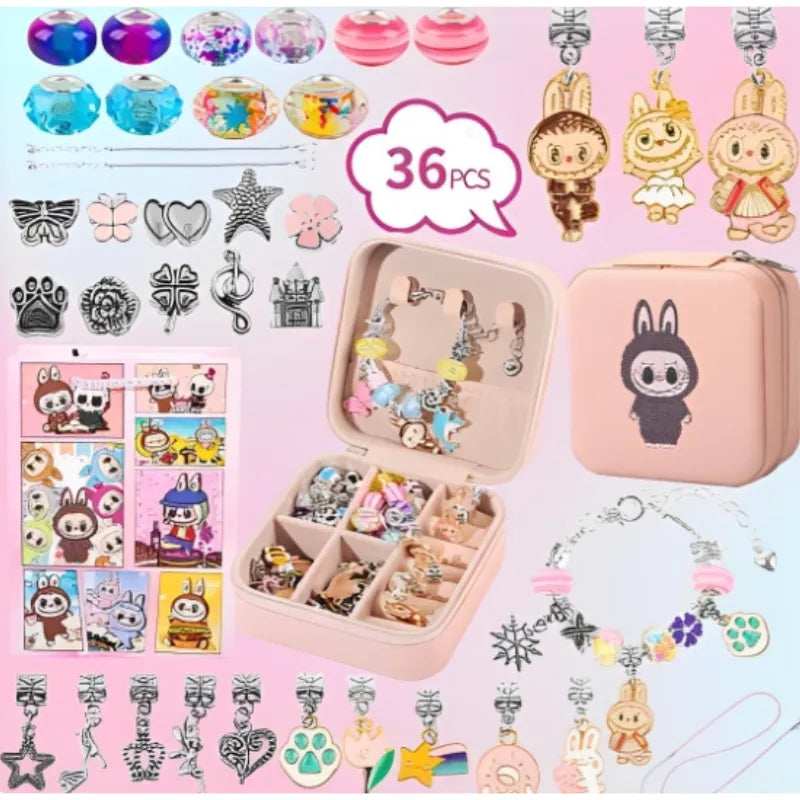 Set 2/1 - Narukvica LABUBU + Lutkica Labubu