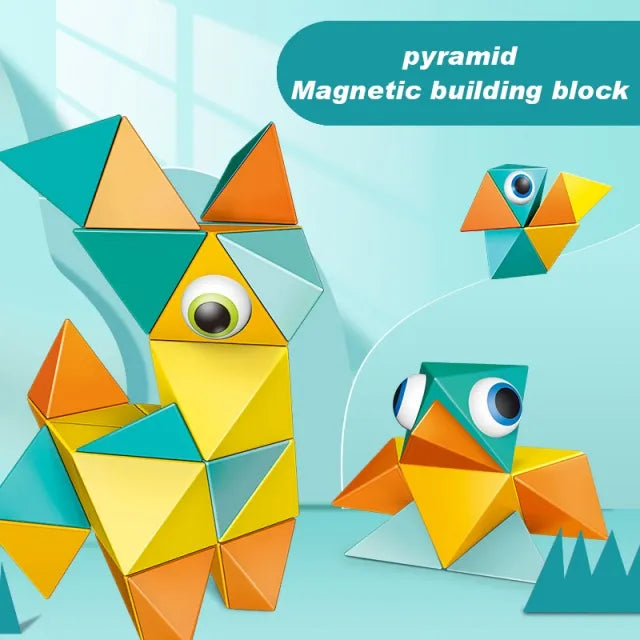Magnetne 3D kocke "Click Blocks"