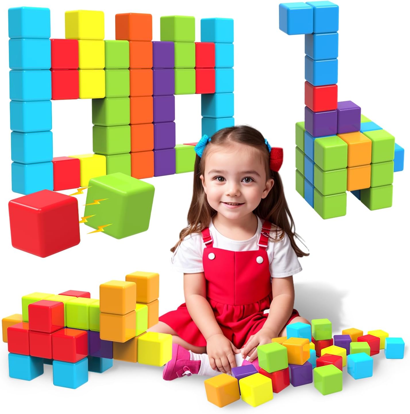 Dečije Magnetne 3D KOCKE