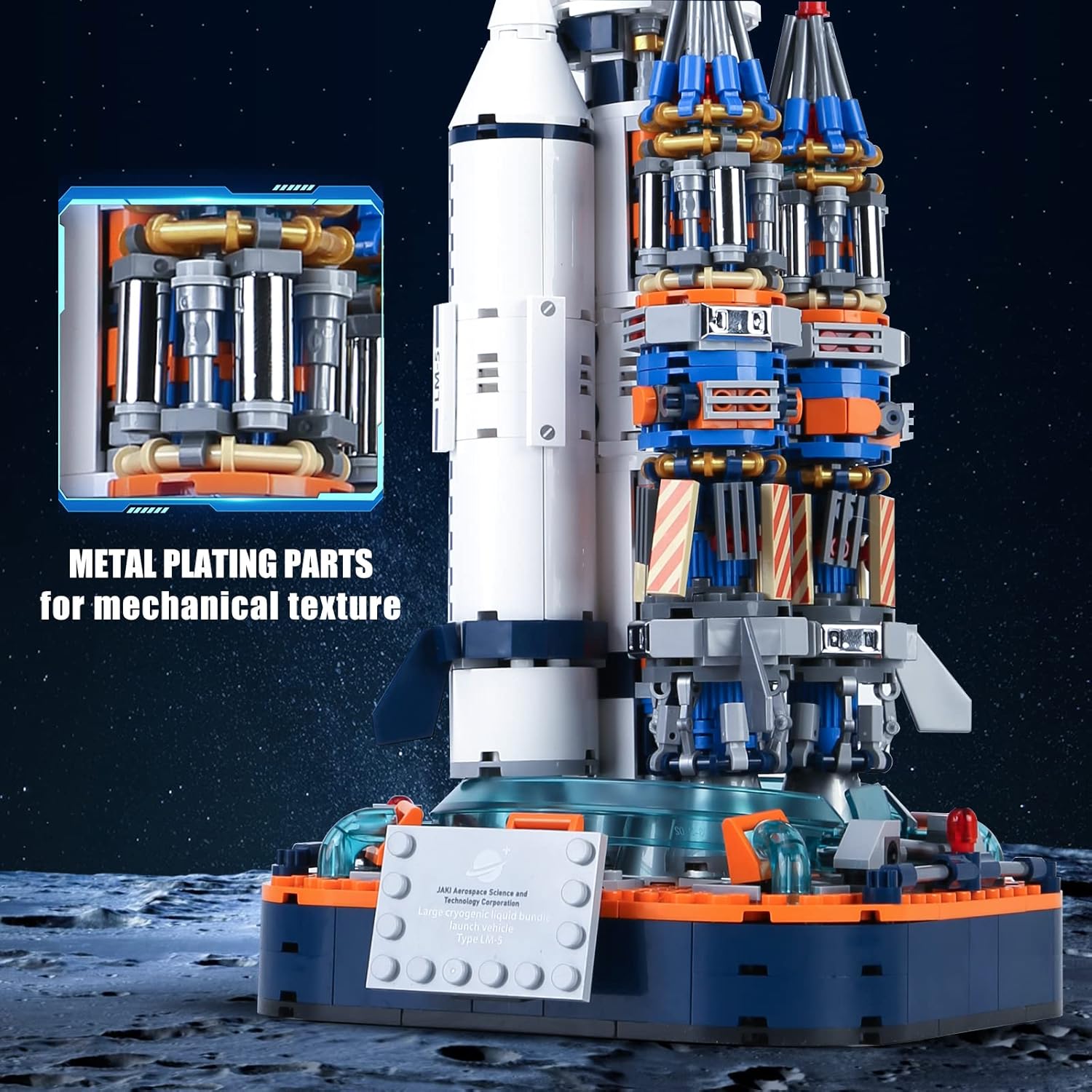 Kolekcija Istraživanje Svemira - Raketa 43 cm