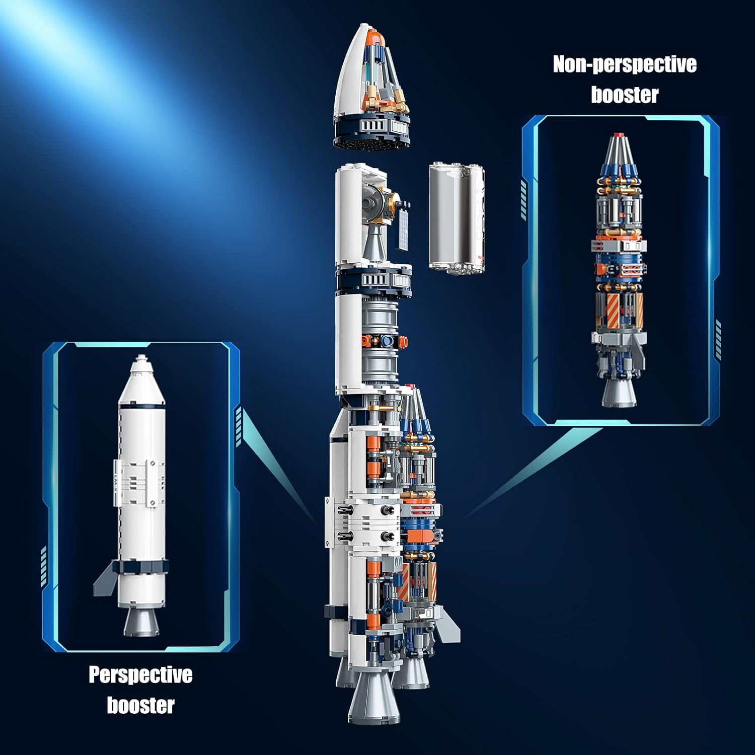 Kolekcija Istraživanje Svemira - Raketa 43 cm