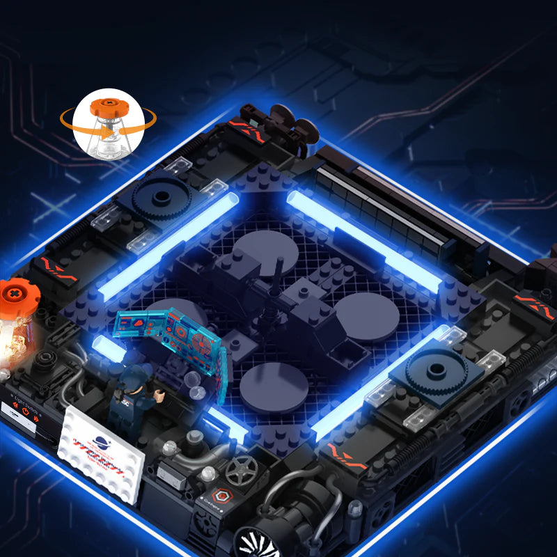 Kolekcija Istraživanje Svemira - Premium Raketa sa LED Svetlom 68 cm