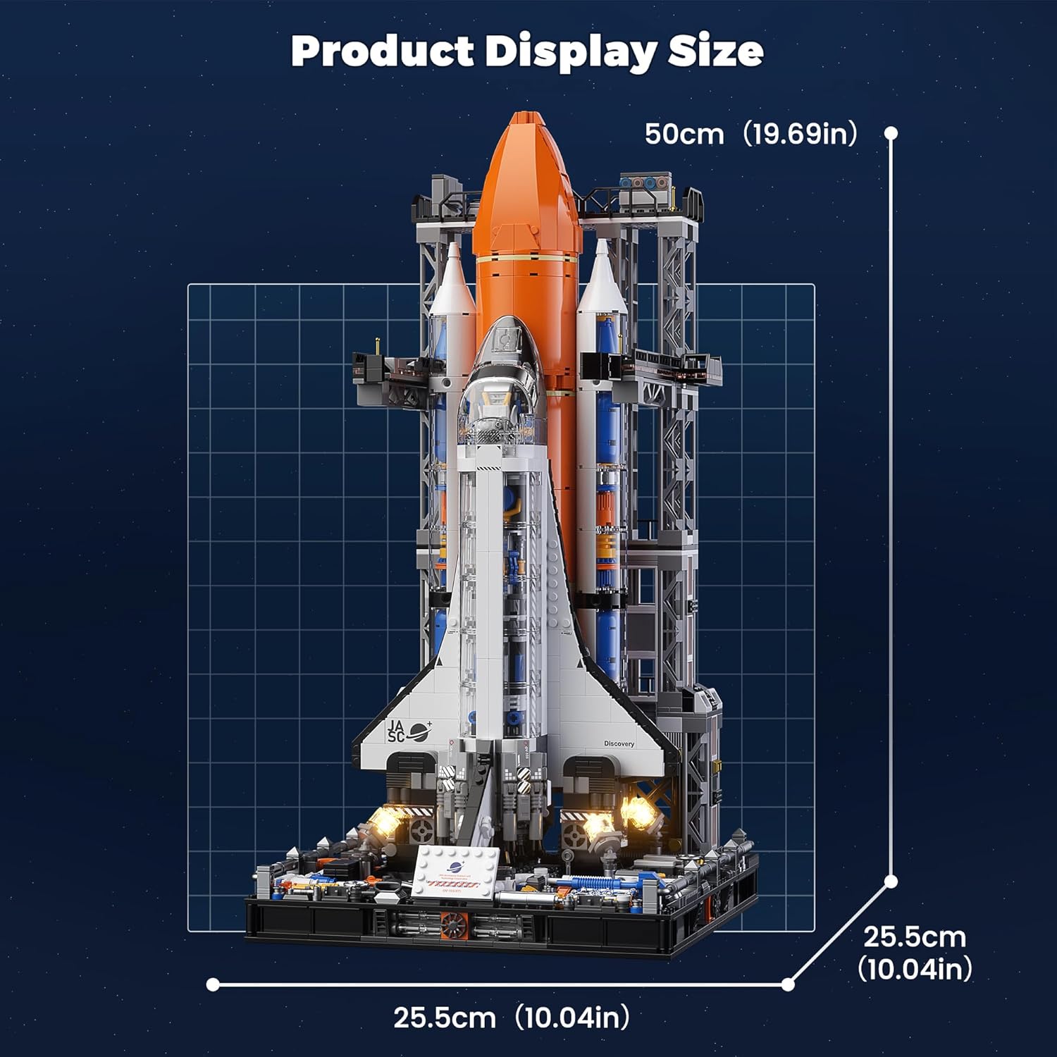 Kolekcija Istraživanje Svemira - Raketa 50 cm