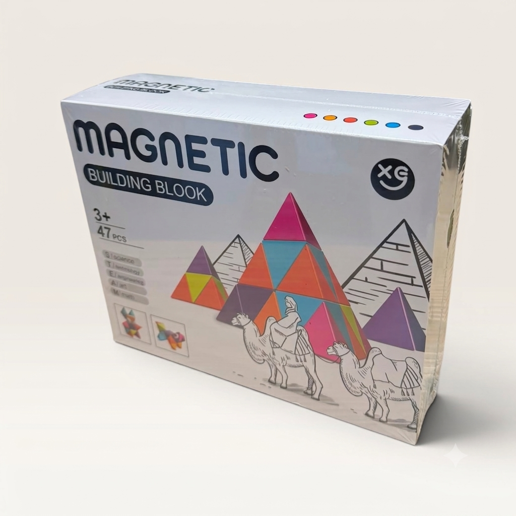 Magnetne 3D kocke "Click Blocks"