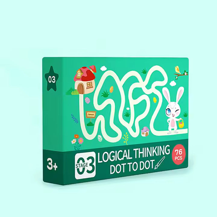 Pametna Radna Sveska / Logical Thinking DOT TO DOT