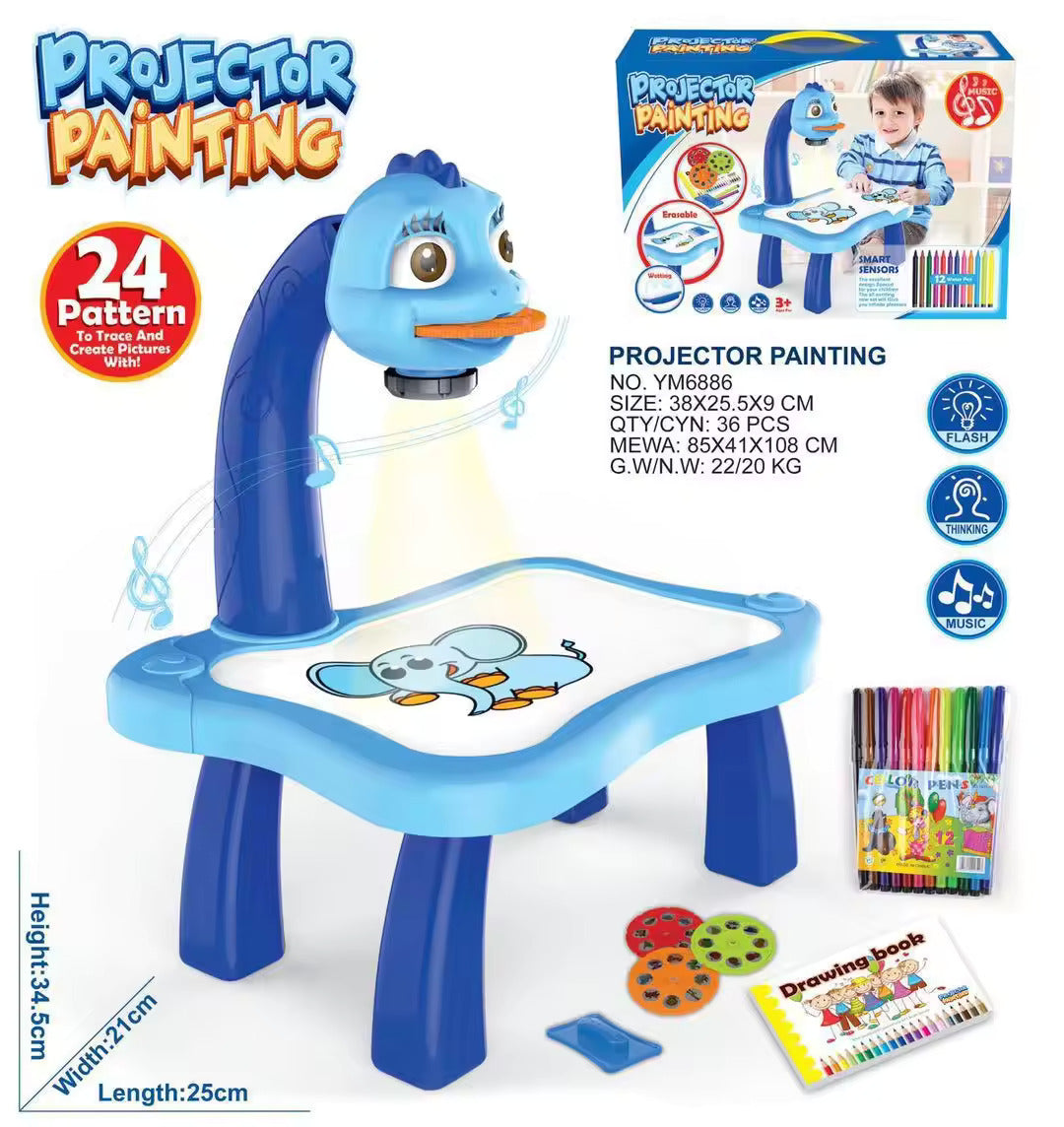 Muzički sto sa projektorom za crtanje