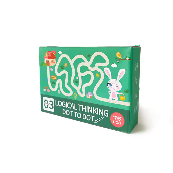 Pametna Radna Sveska / Logical Thinking DOT TO DOT