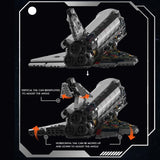 Svemirski šatl od kockica Space Shuttle