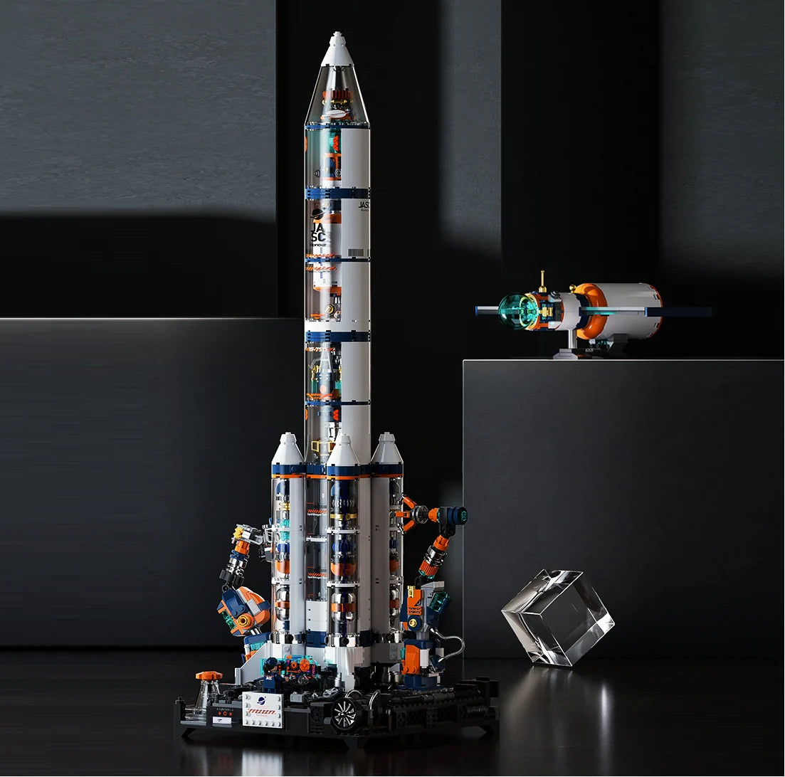 Kolekcija Istraživanje Svemira - Premium Raketa sa LED Svetlom 68 cm