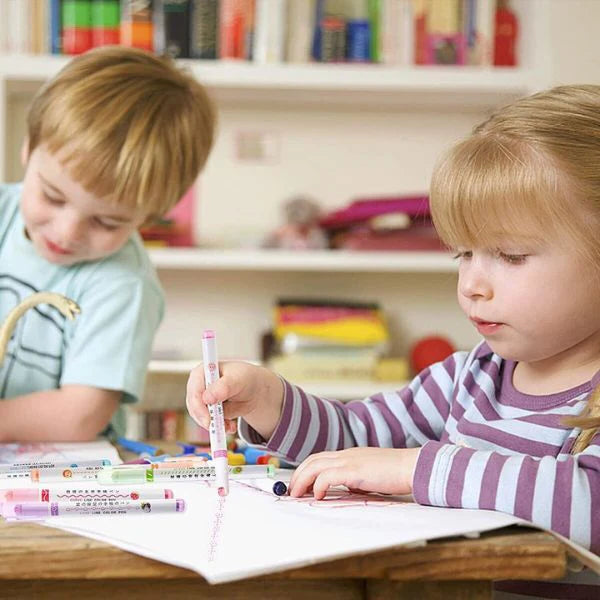 Set od šest kreativnih markera