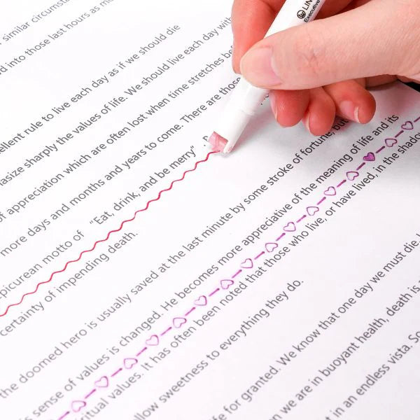 Set od šest kreativnih markera