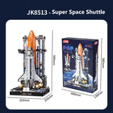 Svemirska raketa od kockica - 50 cm