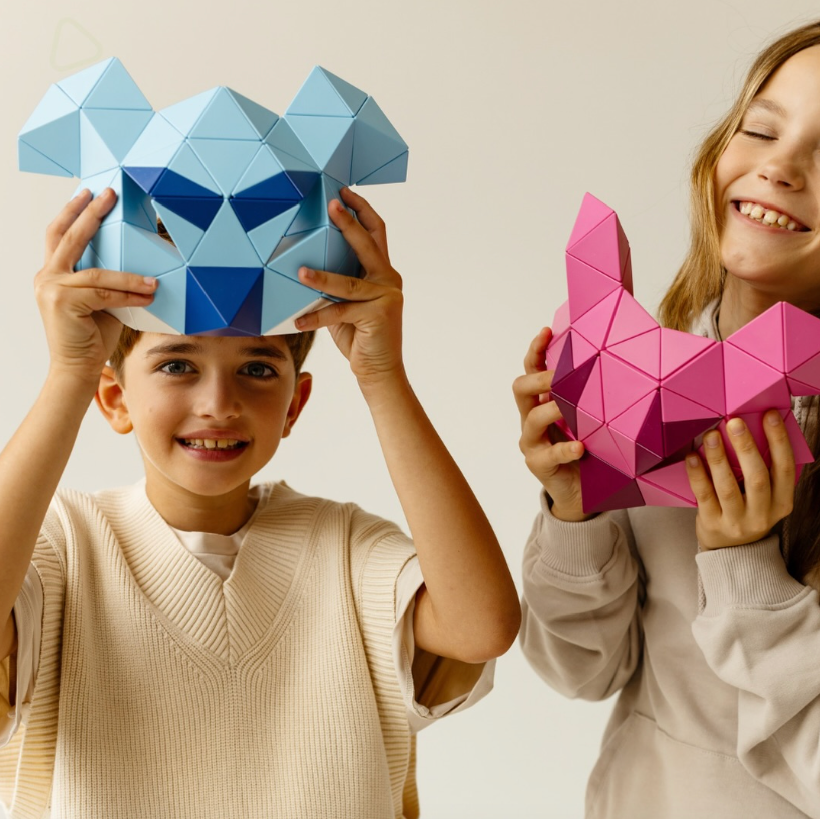 Magnetne 3D kocke "Click Blocks"