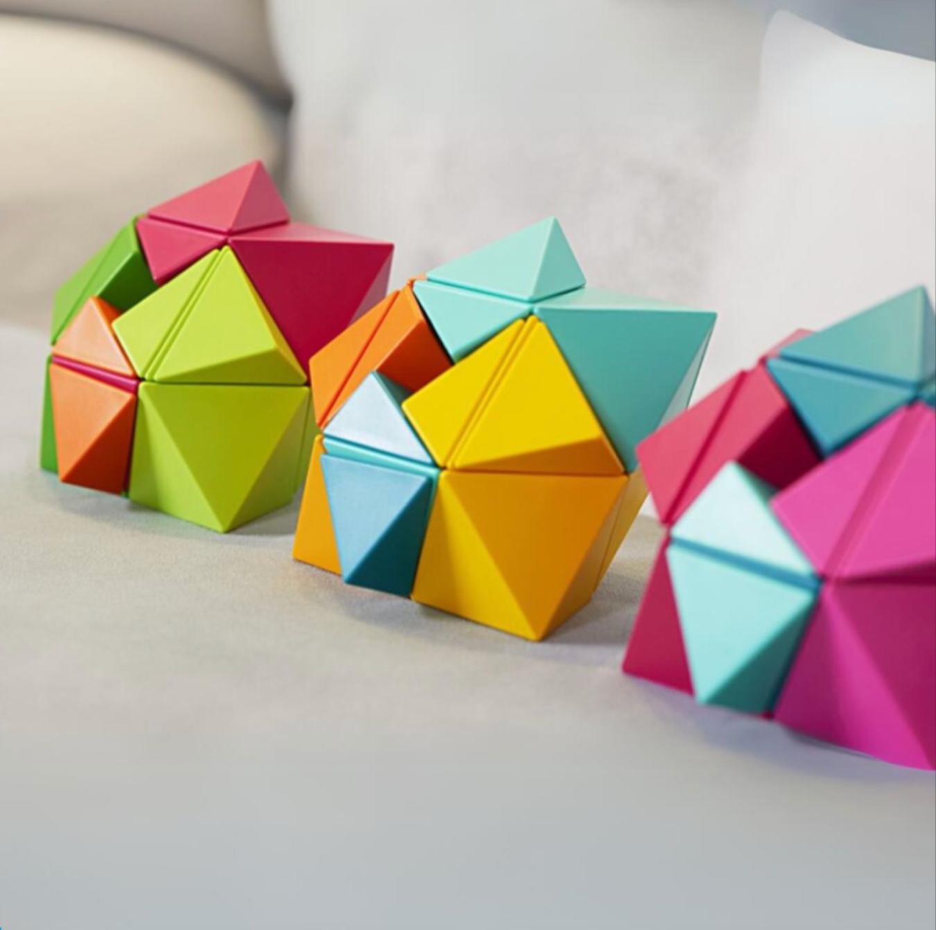 Magnetne 3D kocke "Click Blocks"
