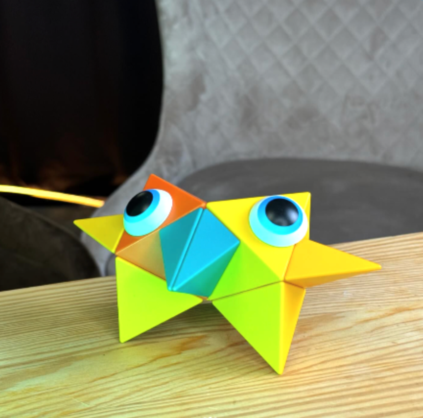 Magnetne 3D kocke "Click Blocks"