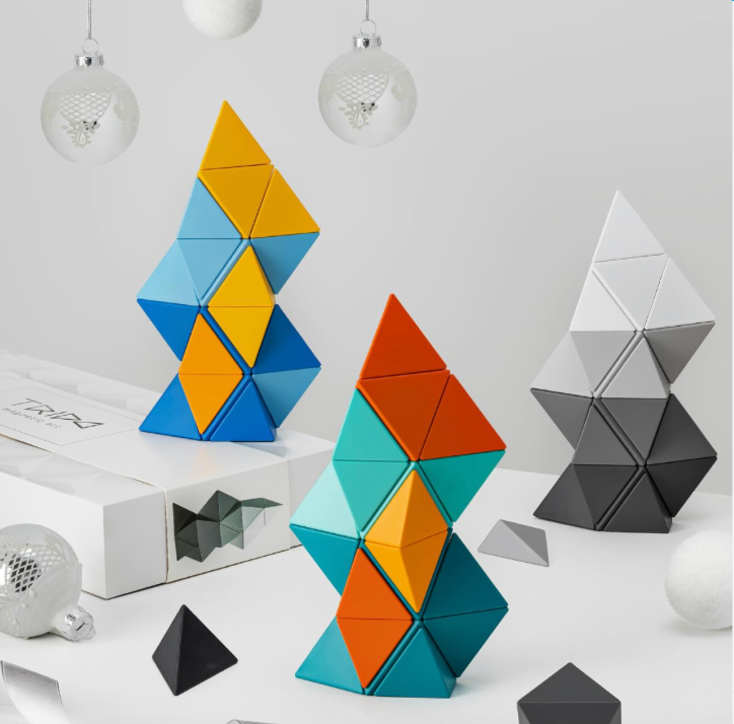 Magnetne 3D kocke "Click Blocks"