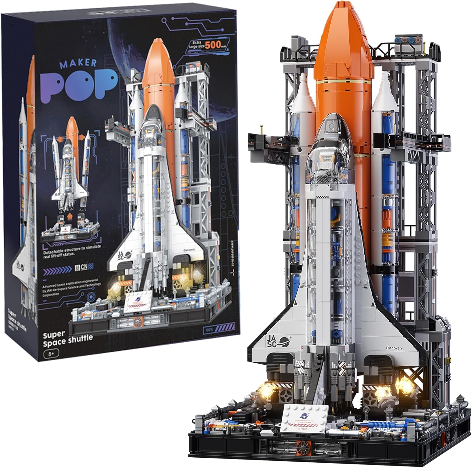 Kolekcija Istraživanje Svemira - Raketa 50 cm