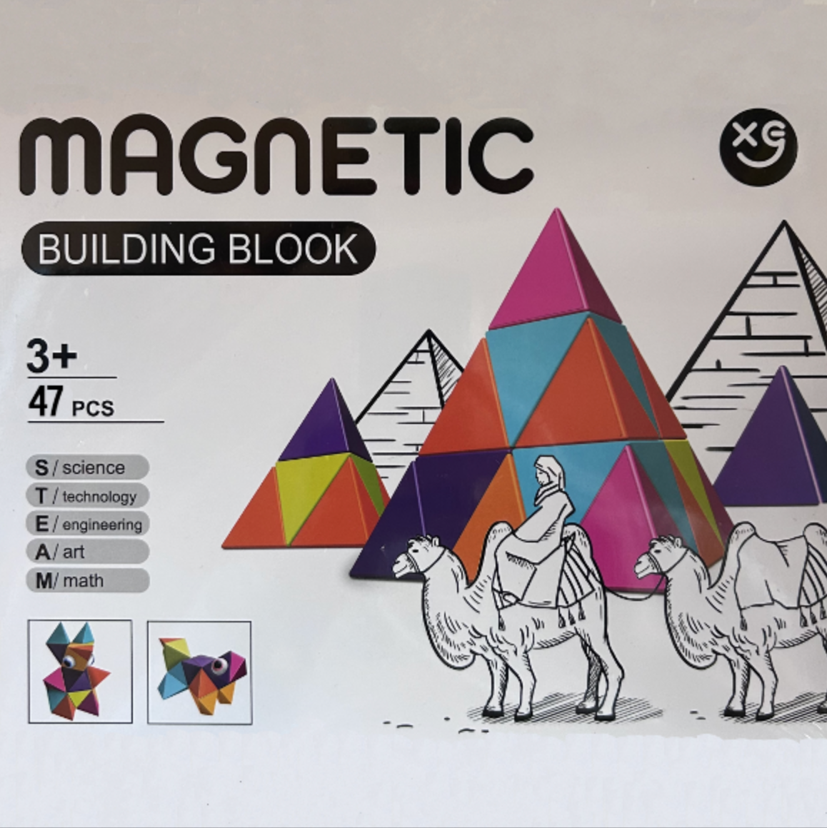 Magnetne 3D kocke "Click Blocks"