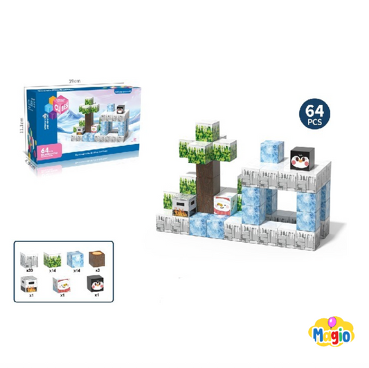 Minecraft kockice (Winter set)