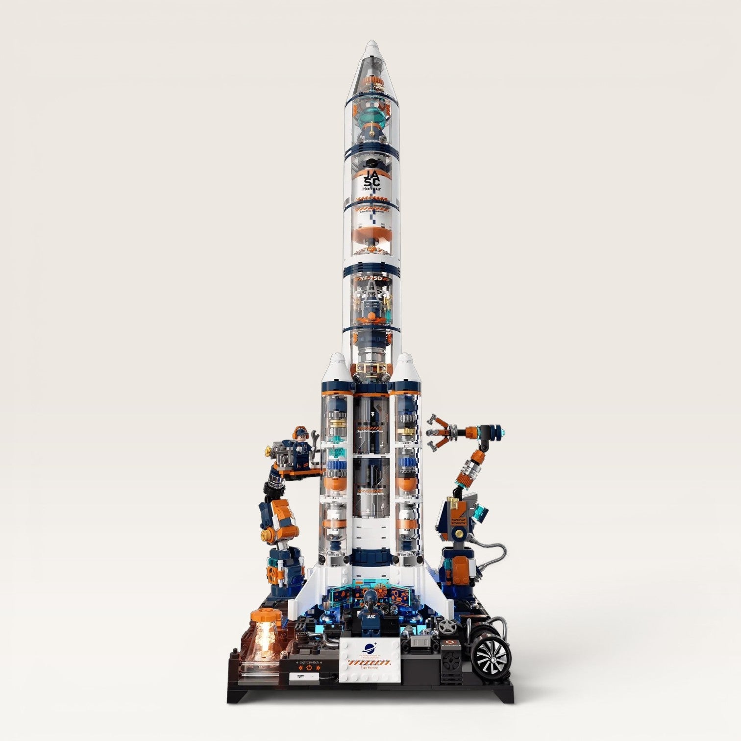 Kolekcija Istraživanje Svemira - Premium Raketa sa LED Svetlom 68 cm