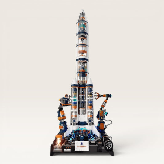 Kolekcija Istraživanje Svemira - Premium Raketa sa LED Svetlom 68 cm