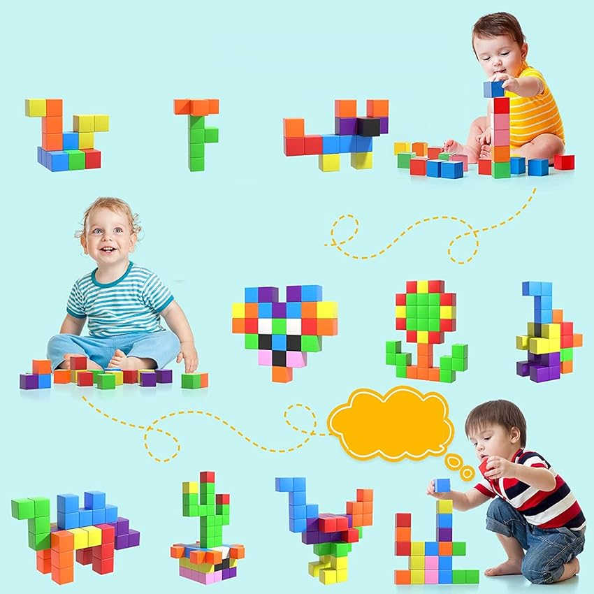 Dečije Magnetne 3D KOCKE