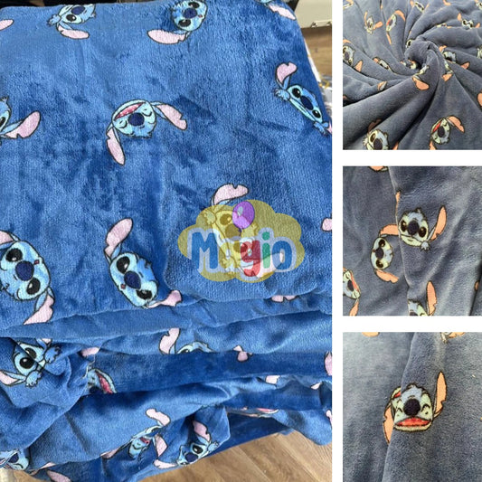 Dečije Ćebe Plavo - STITCH
