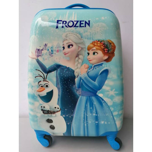 Srednji dečiji kofer Frozen I Olaf Svetlo Plavi - model 45