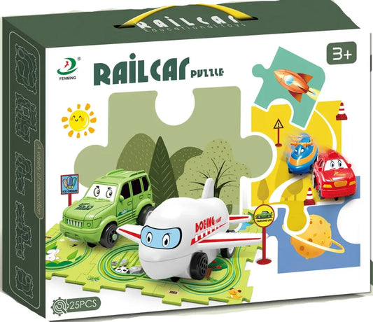 🚗 Auto Staza Puzzle – 25 delova