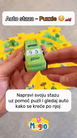 🚗 Auto Staza Puzzle – 25 delova