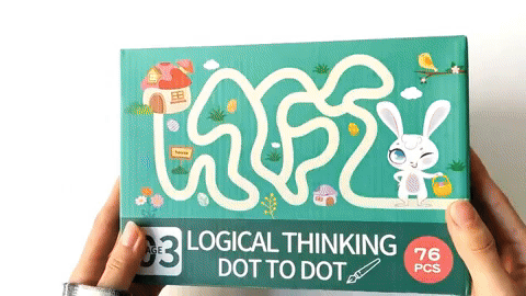 Pametna Radna Sveska / Logical Thinking DOT TO DOT