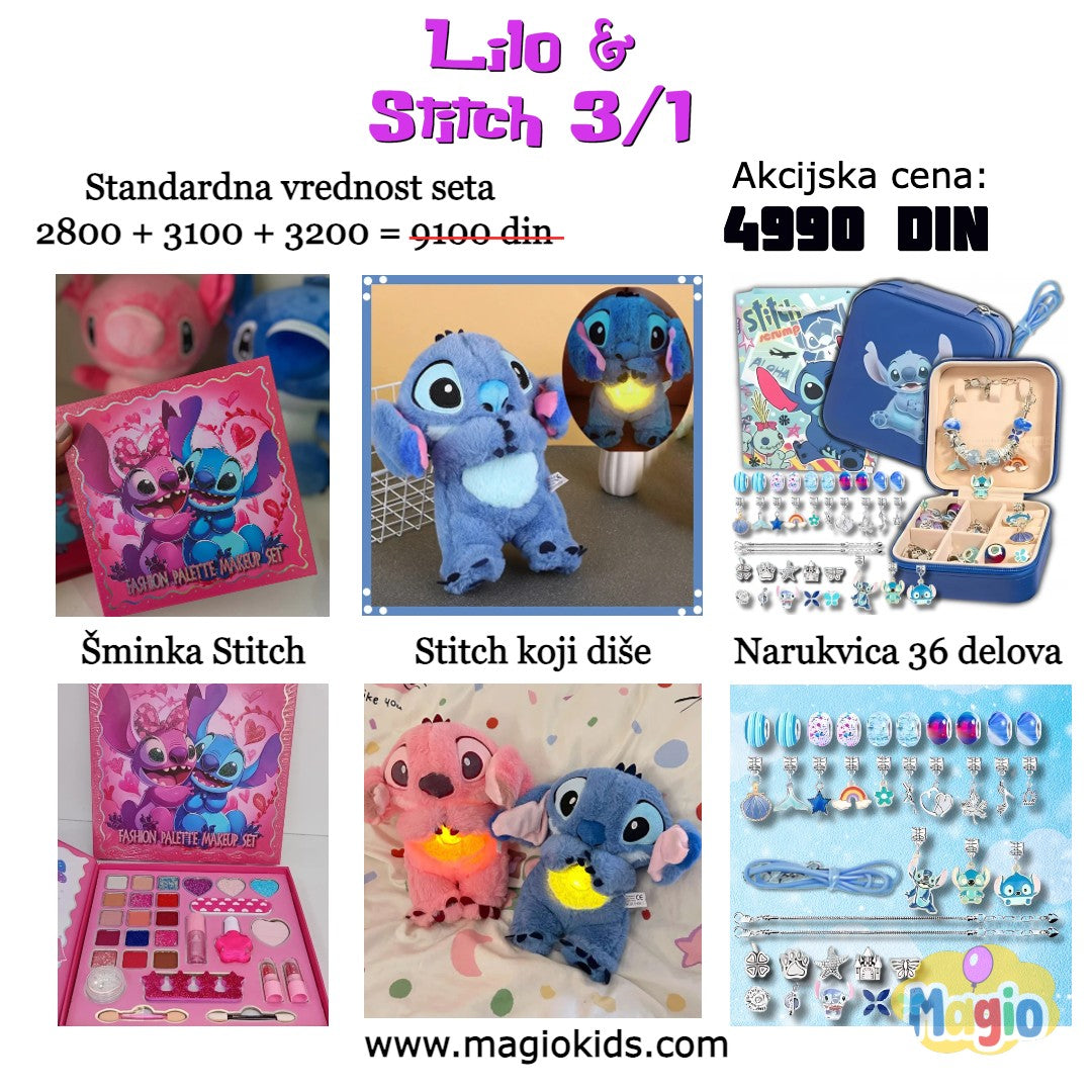 🎁 Novogodišnji STITCH Paketići - Izaberi svoj SET 🎁