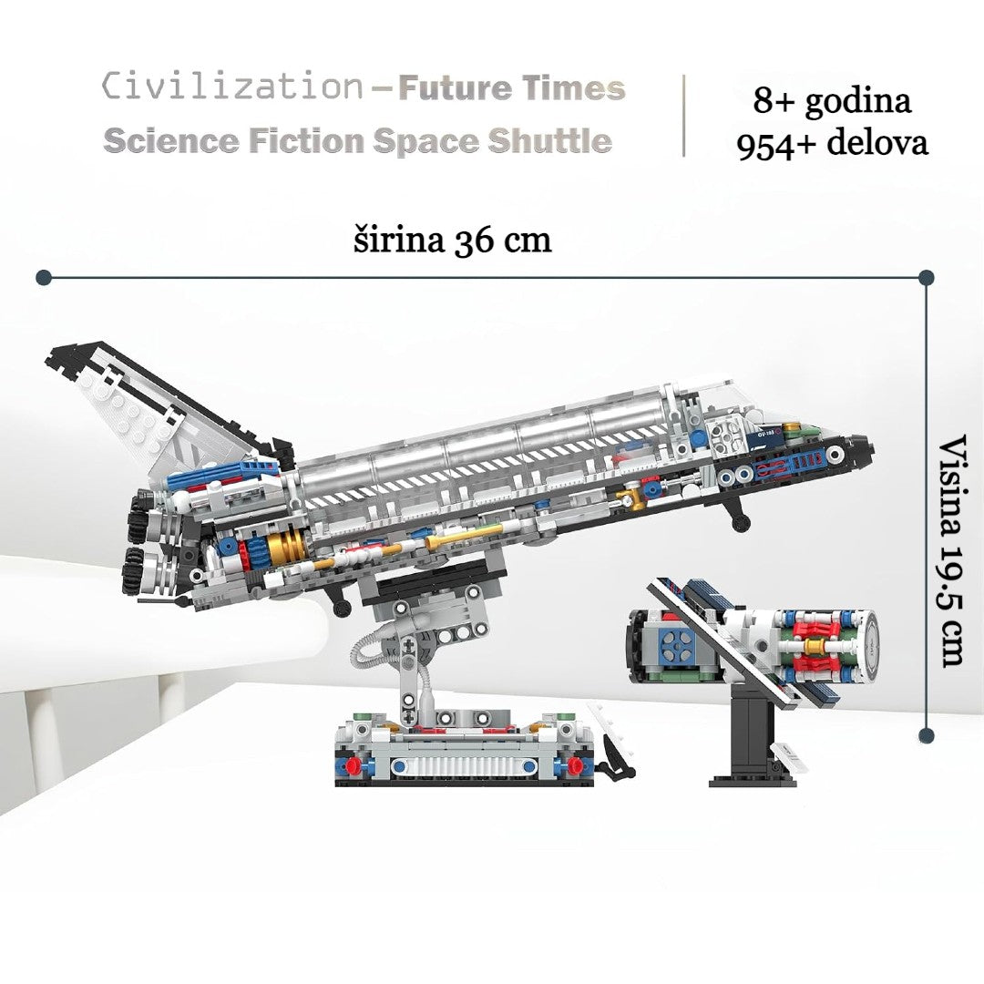 Kolekcija Istraživanje Svemira - Space Shuttle