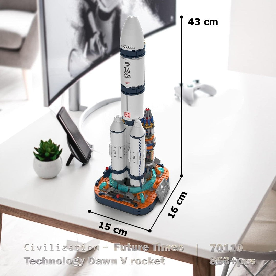 Kolekcija Istraživanje Svemira - Raketa 43 cm
