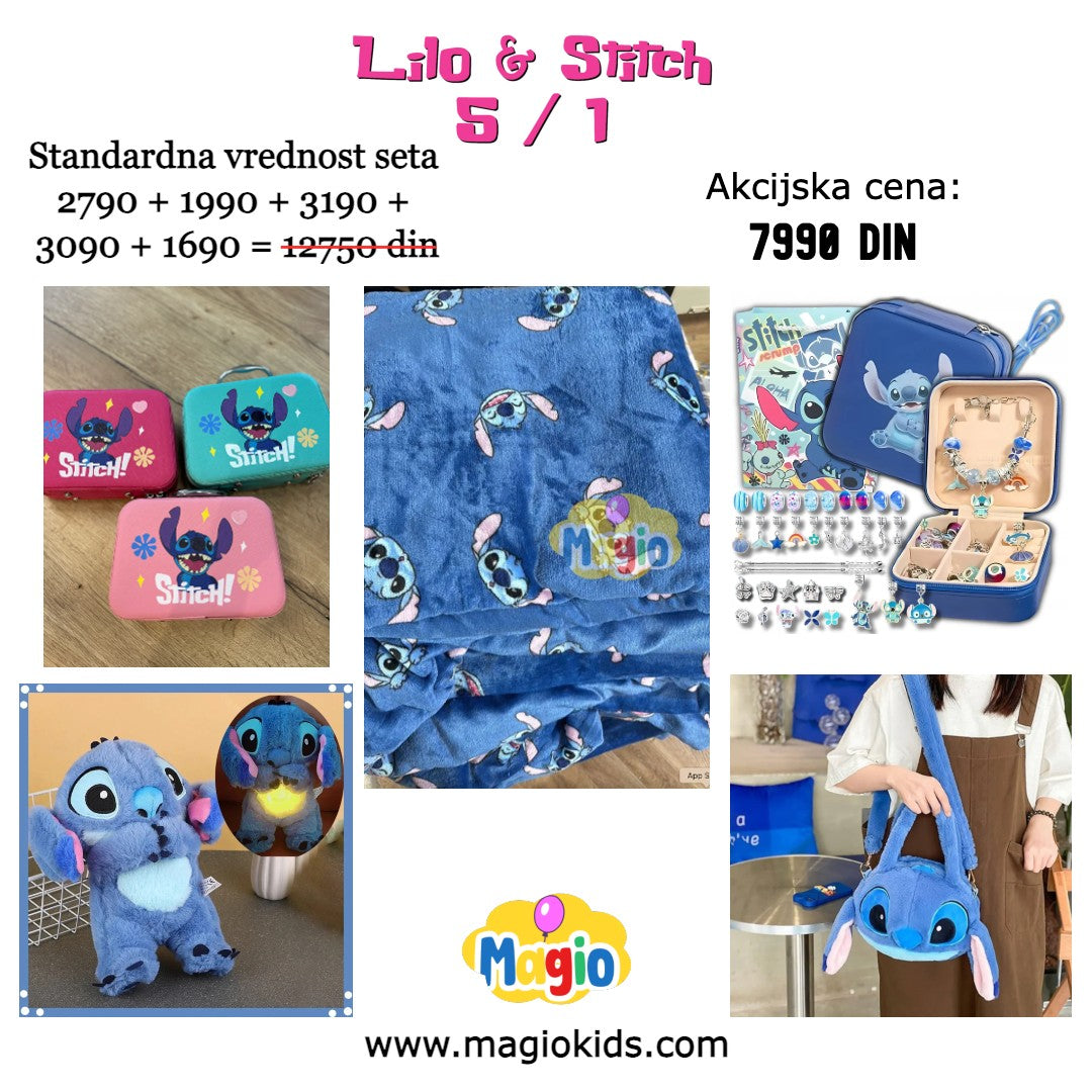 🎁 Novogodišnji STITCH Paketići - Izaberi svoj SET 🎁