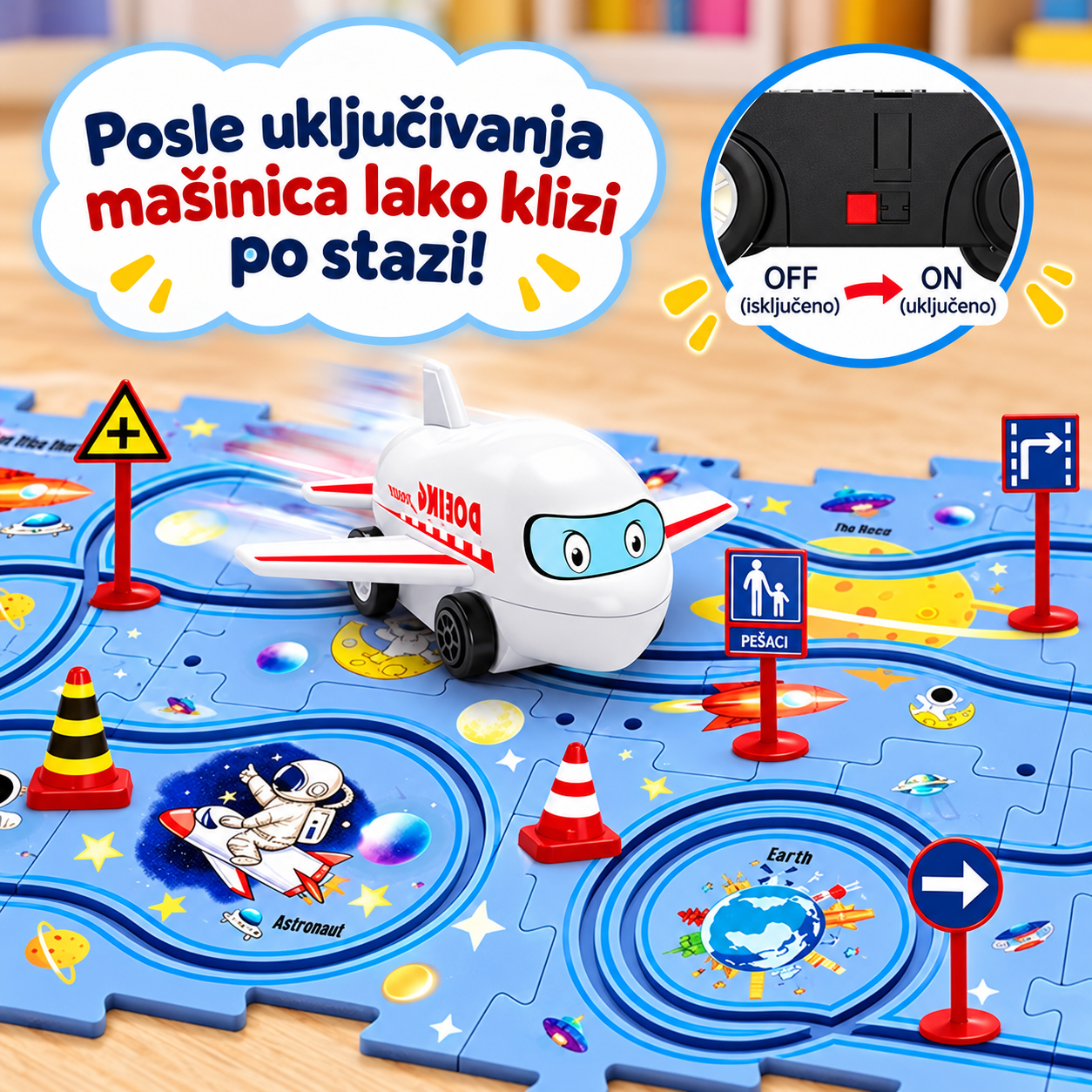 🚗 Auto Staza Puzzle – 25 delova