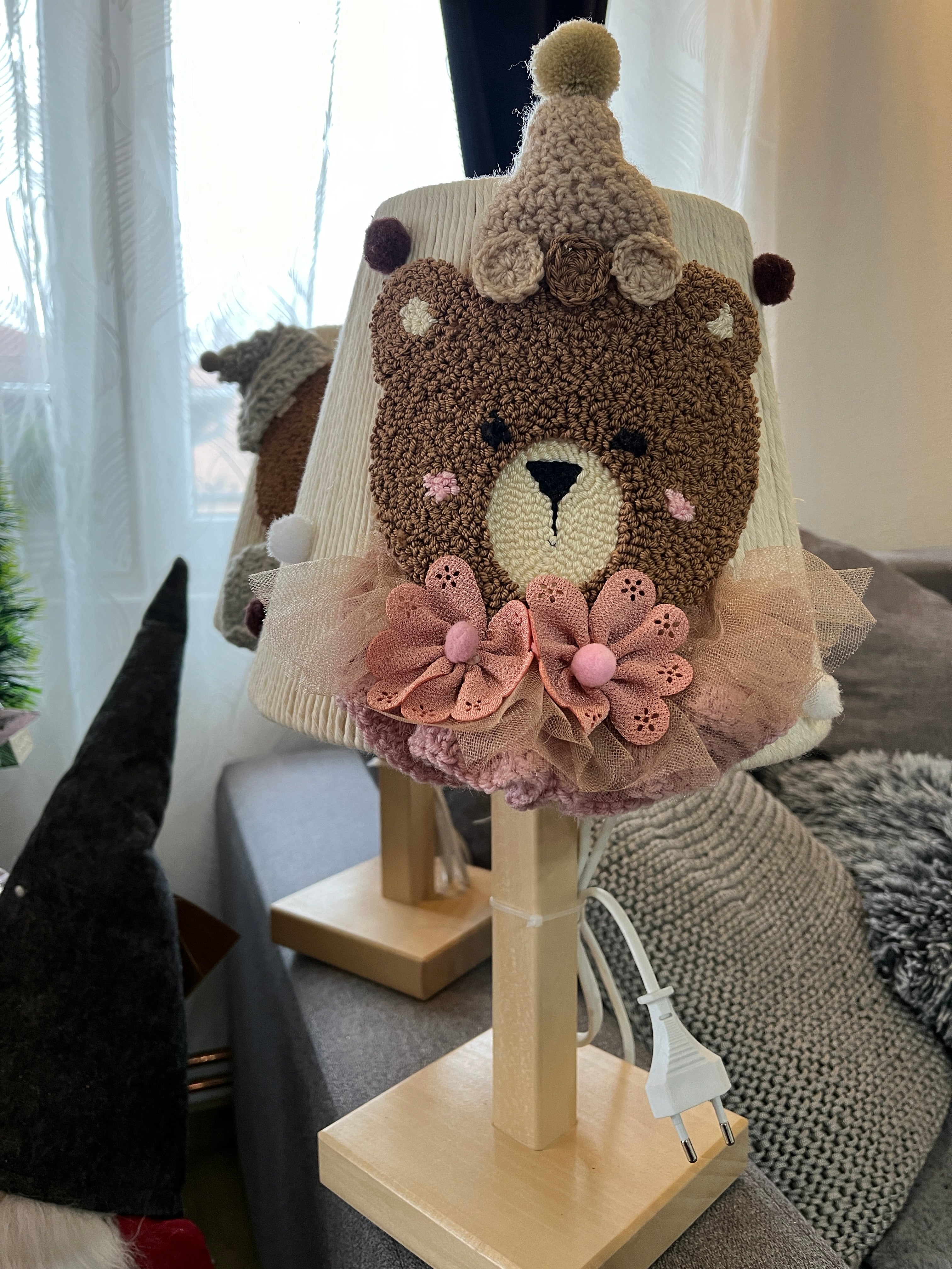 Dečije Ručno Izrađene Stone Lampe