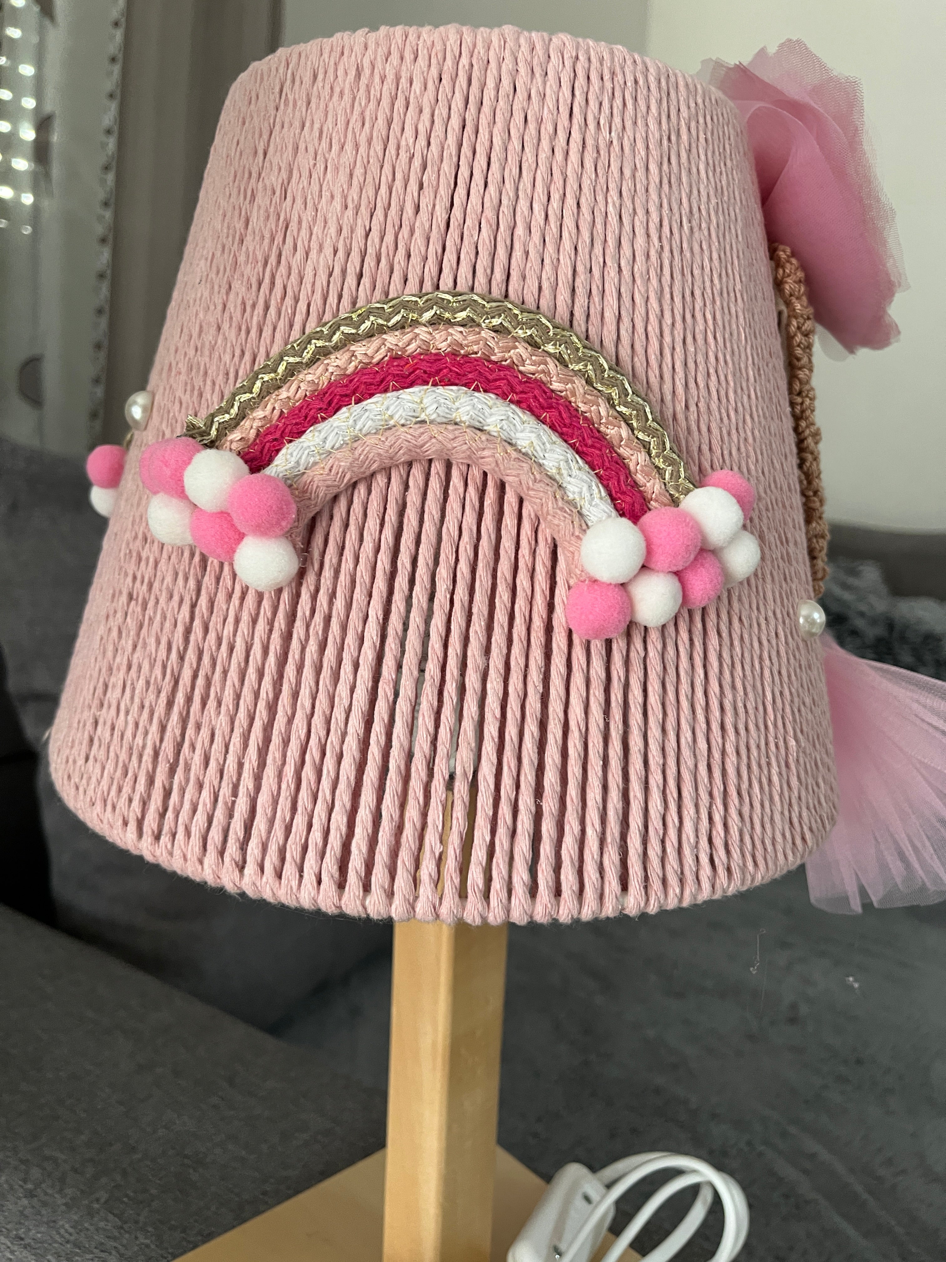 Dečije Ručno Izrađene Stone Lampe